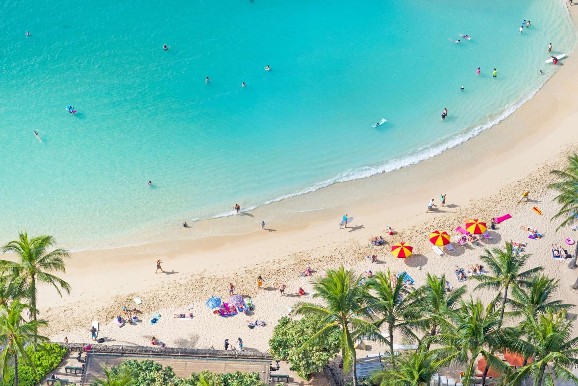 Aston Waikiki Beach Tower Honolulu Eksteriør bilde Waikiki Beach