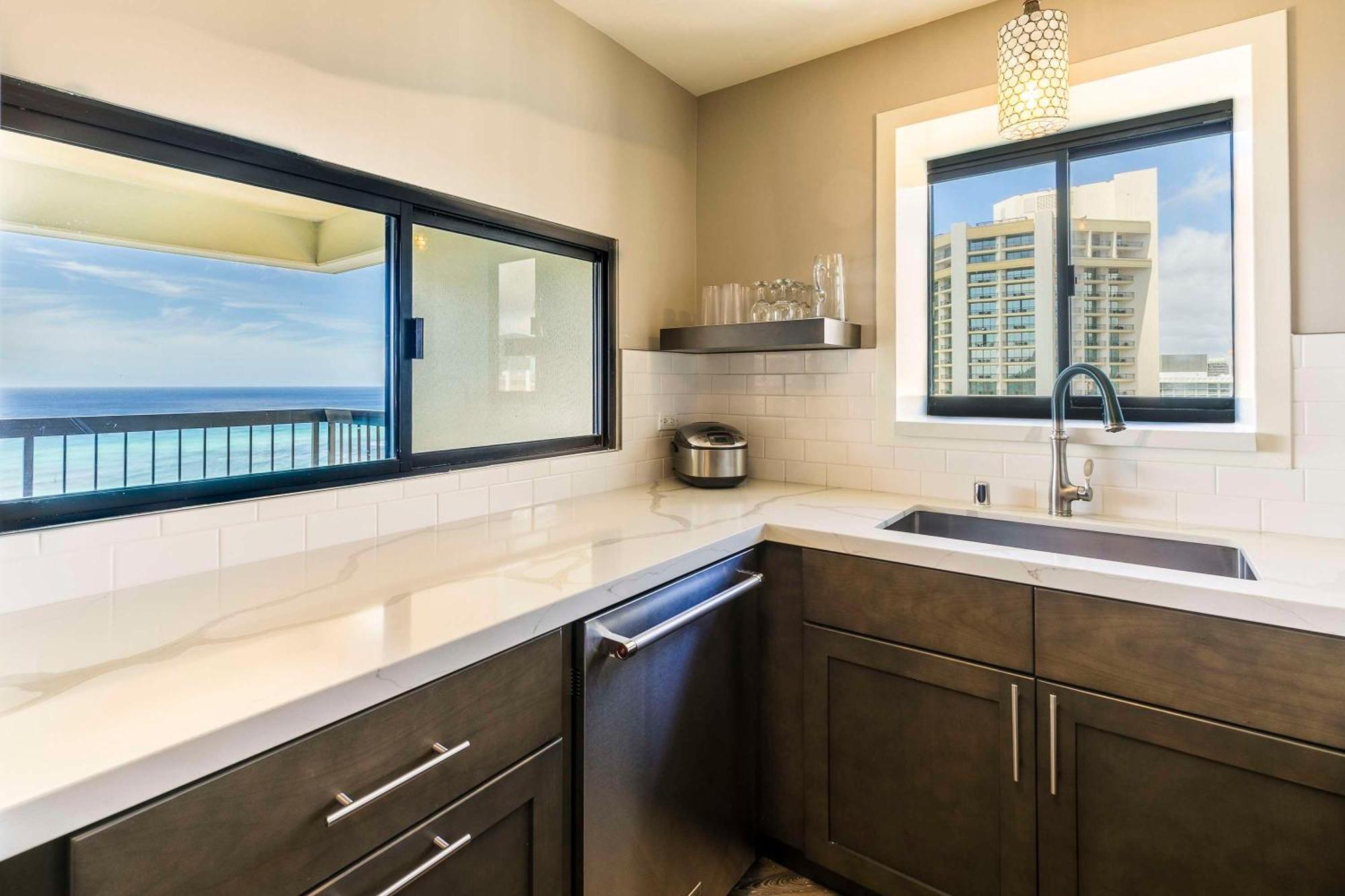 Aston Waikiki Beach Tower Honolulu Eksteriør bilde Kitchen