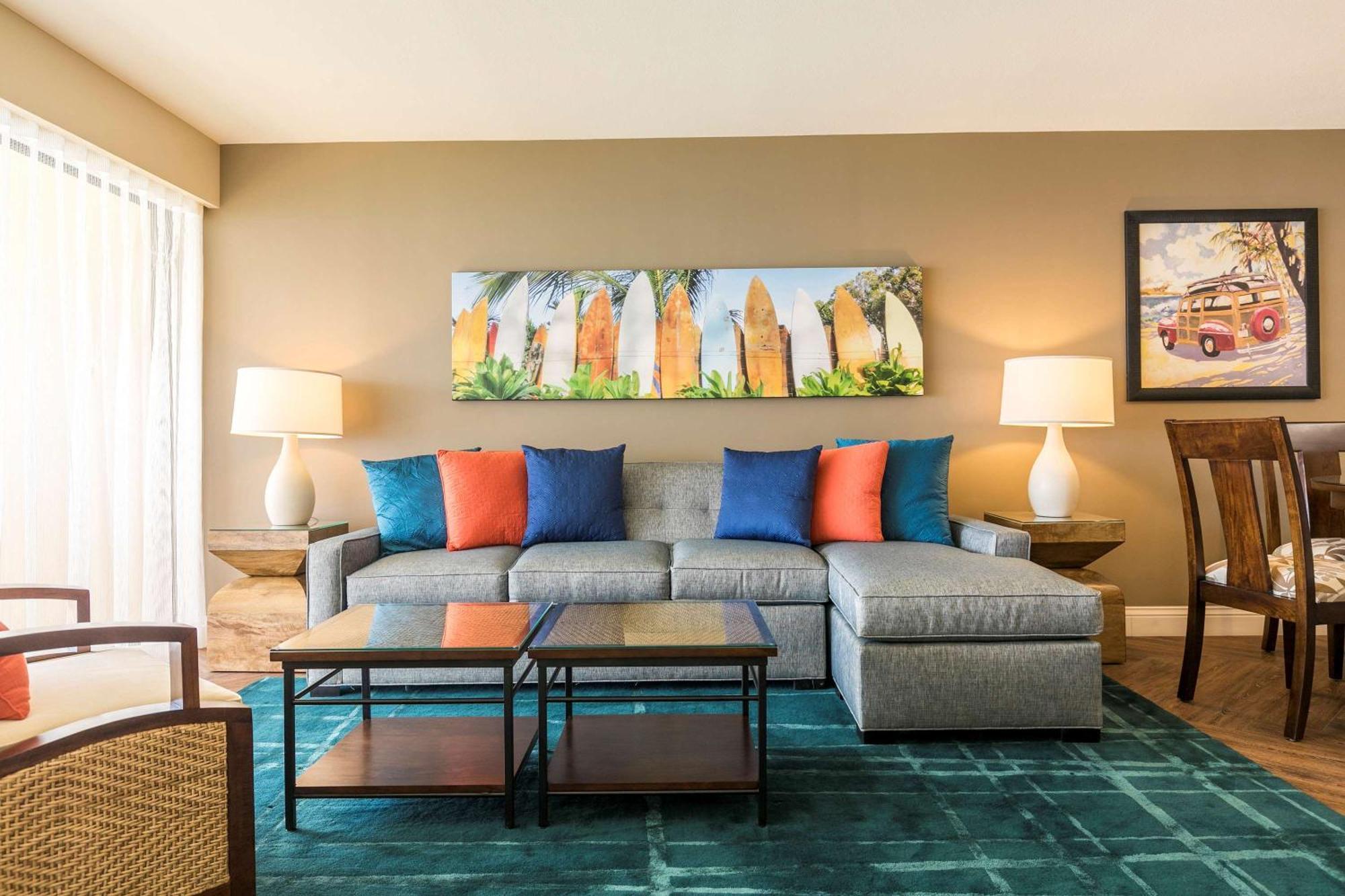 Aston Waikiki Beach Tower Honolulu Eksteriør bilde Living room